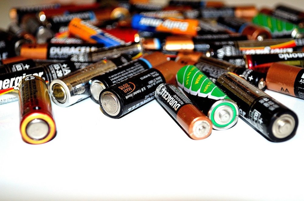 Photo of dead batteries
