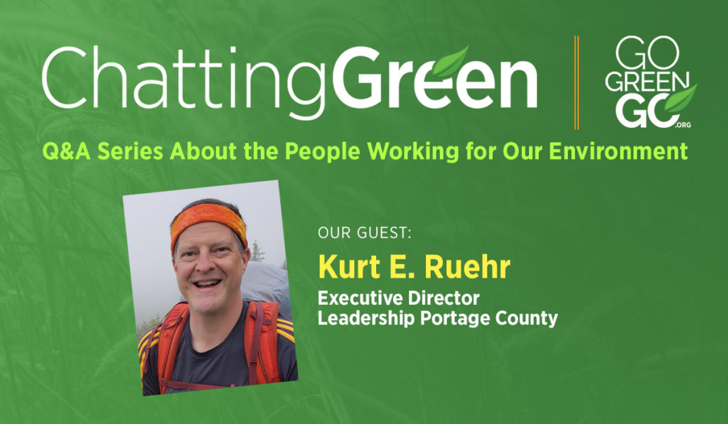 Chatting Green Q&A header graphic with Kurt Ruehr