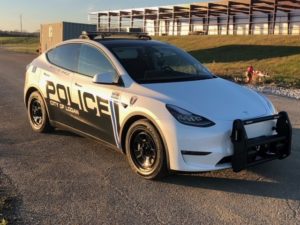 Logan, OH electric police vehicle