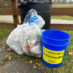 Hudson plog litter clean-up